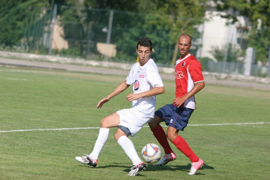 Picci nell'amichevole con la Biagio Nazzaro