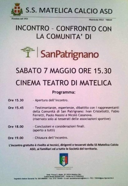 Incontro San Patrignano