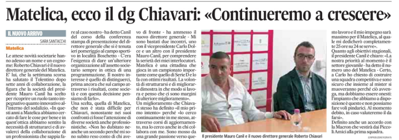 Corriere Adriatico 07-06-2016